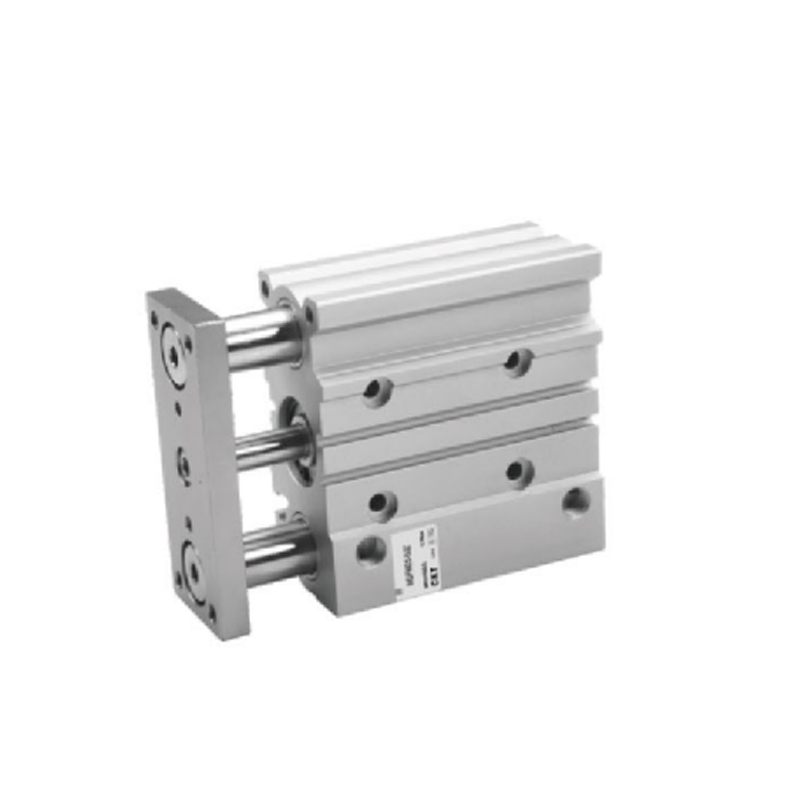 MGP Series Cylindri tenuis cum Guide Rod