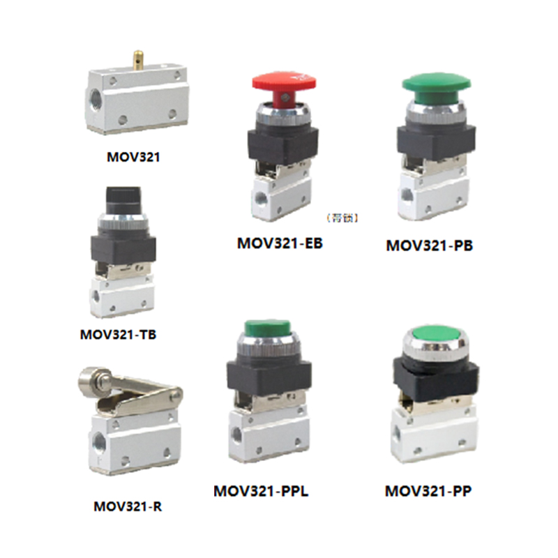MOV Series 2 Position 3 Via Pneumatica Mechanica Valve